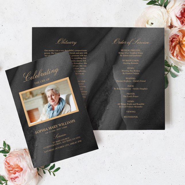 Schwarz-Gold-Beerdigung | Dienstplan (Von Creator hochgeladen)