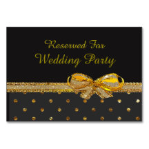 Schwarz-Gold-Party- oder Hochzeitskarten