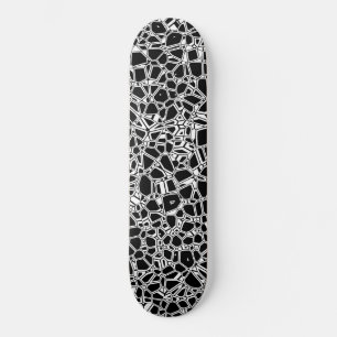Schwarz-Gotik Skateboard