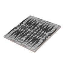 Schwarz-Grau-Abstrakte Federn Blumenmuster-Blätter