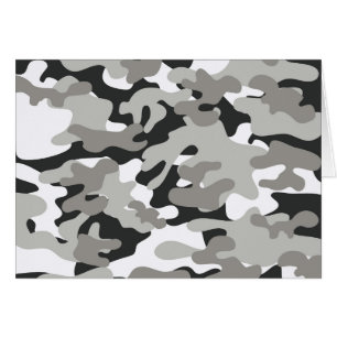 Schwarz-Grau-Camouflage-Design