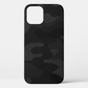 Schwarz-Grau-Camouflage-Muster Case-Mate iPhone Hülle