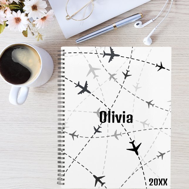 Schwarz-Grau-Flugzeug, einfach, Minimalistisch Planer (Von Creator hochgeladen)