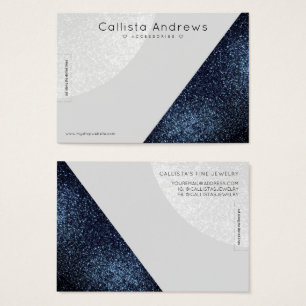 Schwarz-Grau-Glitzer-Geo-Herz-Armband-Anzeige