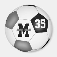 Schwarz-Grau-Jungs-Mädchen Fußball-Mannschaftsfarb