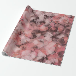 Schwarz Grau Pink Weiß Moderne Geometrische Abstra Geschenkpapier