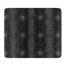 Schwarz-Grau-Silberne Blume Blumengestein Schneidebrett