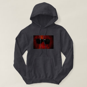 Schwarz-Grau-Sweatshirt - Basic Hooded Sweatshirt