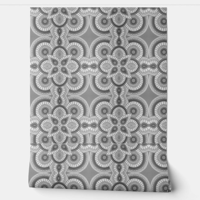 Schwarz-Grau-Tapete Tapete (Abrollen)