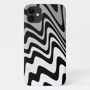 Schwarz, Grau und Weiß Case-Mate iPhone Hülle