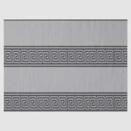 Schwarz-Graue-Schlüssellinien Seidenpapier