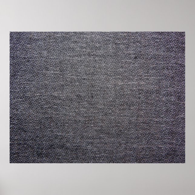 schwarz-graues Tuch Poster (Vorne)