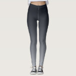 Schwarz-Graustufen . Ombre . Leggings<br><div class="desc">Schwarz-Graustufen . Ombre . Ombre ,  Farbverlauf ,  grau ,  schwarz ,  verschwommen ,  klassisch</div>