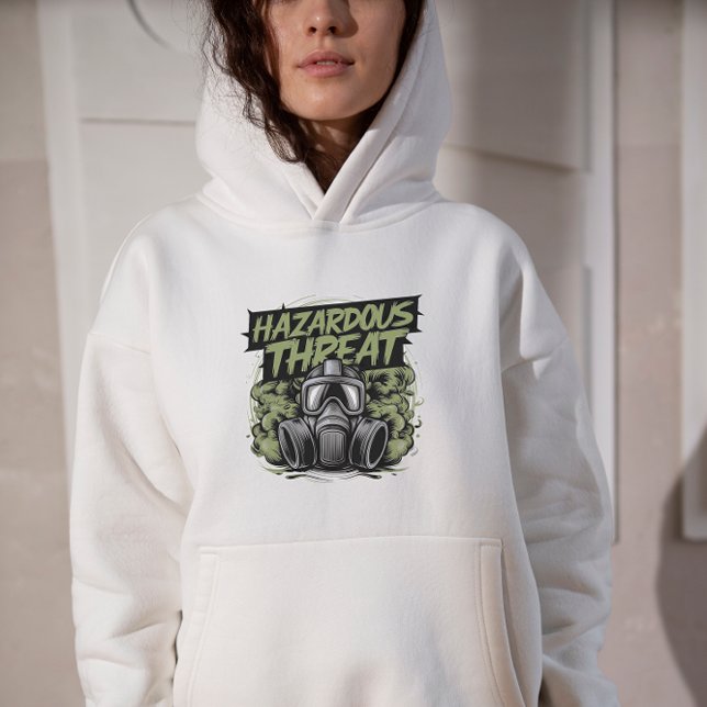 Schwarz-Grün-Gefahrenhoodie-Sweatshirt Hoodie (Von Creator hochgeladen)