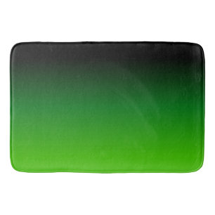 Schwarz-Grün-Gradient 0921 Badematte