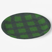 Schwarz-Grün-Quadrate oder karierter Stil