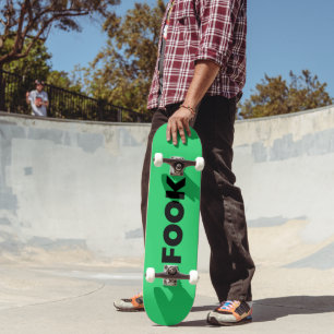 Schwarz-Grün-Skateboard Skateboard