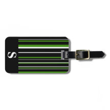 Schwarz, Grün, Weißer Strichcodestreifen