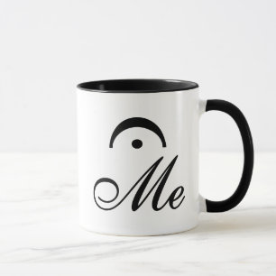 Schwarz halten Sie (Fermata) mich Tasse