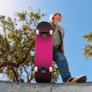Schwarz-Heiß-Rosa-Farbe Skateboard