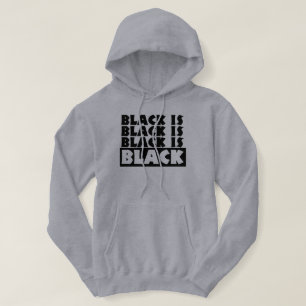 Schwarz Hoodie