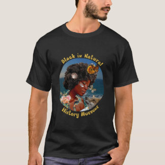 Schwarz im Natura History Museums T - Shirt