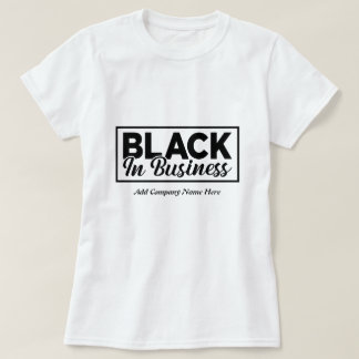 Schwarz in der Wirtschaft, Schwarz und Weiß T-Shirt