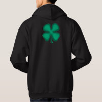 Schwarz-Irisches Sweatshirt zurück