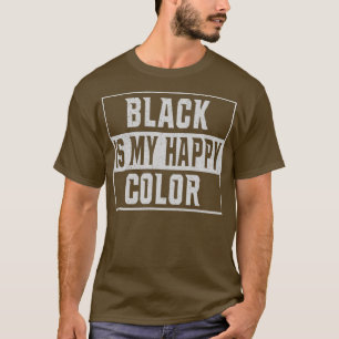 Schwarz ist meine glückliche Farbe Vintage T-Shirt