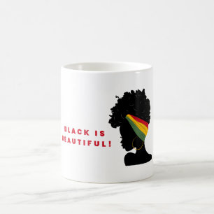 Schwarz ist schön kaffeetasse