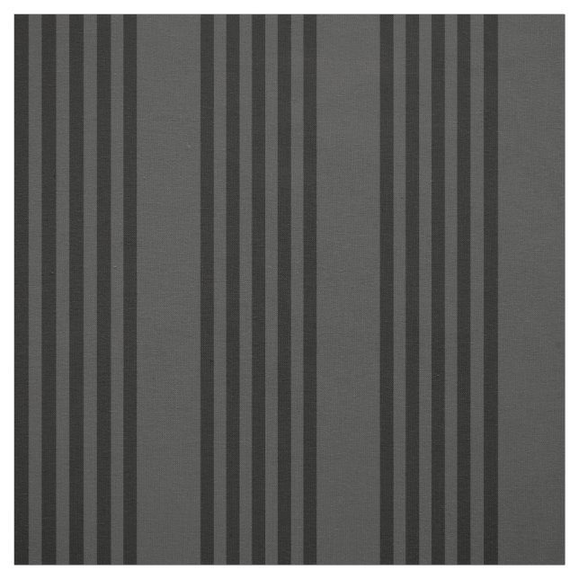Schwarz-Kohle-Fünf-Streifen-Muster Stoff (Muster)