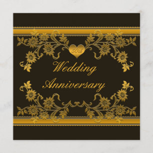 Schwarz, Kupferflora 50 Jahre Einladung