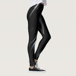 Schwarz Leggings