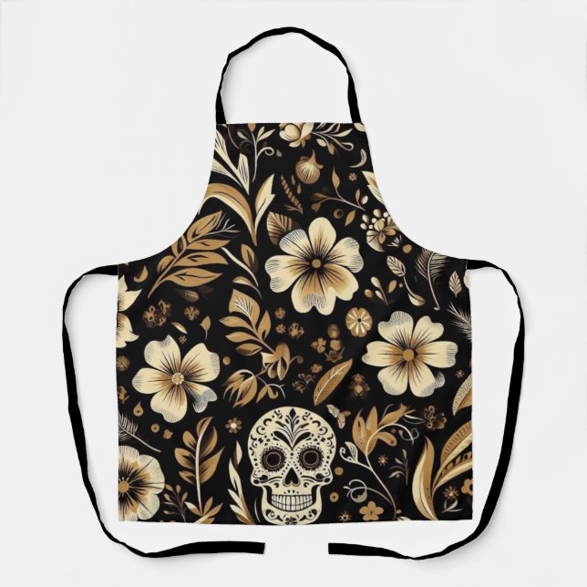 schwarz-mexikanisch schürze (Vorderseite)