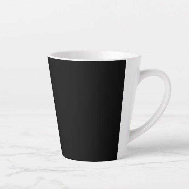 Schwarz Milchtasse (Rechts)