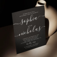 Schwarz-Minimalistische Drehbuchreihe