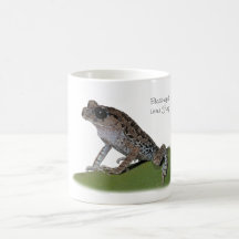 Schwarz-mit Augen Sänfte-Frosch-Tasse