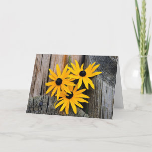 Schwarz-mit Augen Susan-Denken von dir Karte