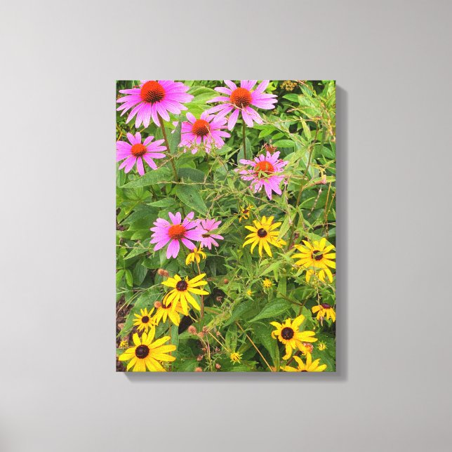 Schwarz-mit Augen Susan Leinwanddruck (Vorderseite)