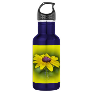 Schwarz-Mit Augen Susan-Wildblume Trinkflasche