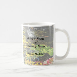 Schwarz-Mit Augen Susans von Koi Pond Hochzeitspro Kaffeetasse