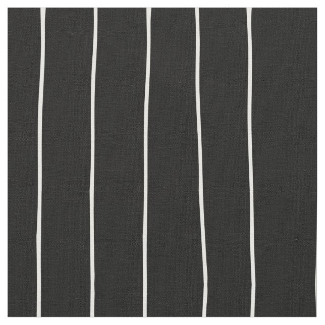 Schwarz mit weißen Linien Stoff (Nahaufnahme)