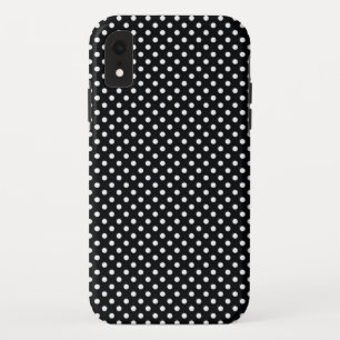 Schwarz mit weißen Punkten Case-Mate iPhone Hülle