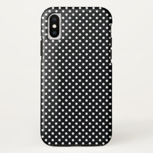Schwarz mit weißen Punkten Case-Mate iPhone Hülle