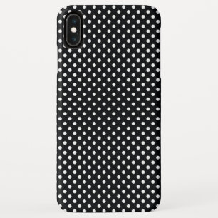 Schwarz mit weißen Punkten Case-Mate iPhone Hülle
