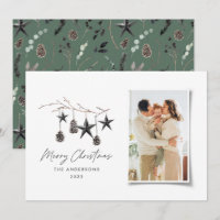 Schwarz-Moderne Skandale elegante Drehbuch Weihnac