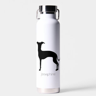 Schwarz (oder jede andere Farbe) Iggy-Silhouette & Trinkflasche