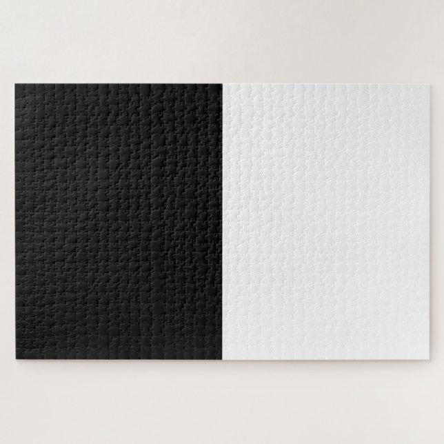schwarz oder weiß puzzle (Horizontal)
