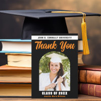 Schwarz-Orange-Graduate-Foto-Abschluss
