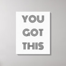 Schwarz Personalisiert, GOT SIE DIESES Motivierend